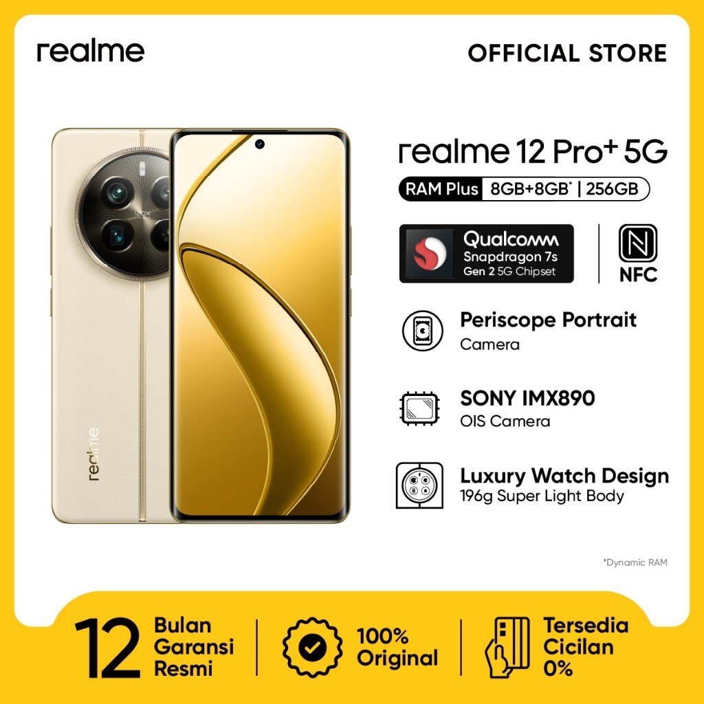 realme 12 Pro Plus 8GB+8GB*|256GB (Periscope Potrait Camera | SONY IMX890 OIS Camera | Snapdragon 7z Gen 2 5G Chipset | 120Hz Curved Display)-6