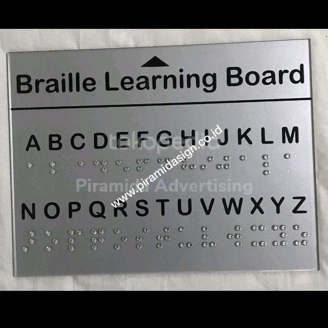 

Braille Board Papan Braile Tuna Netra Low Vision