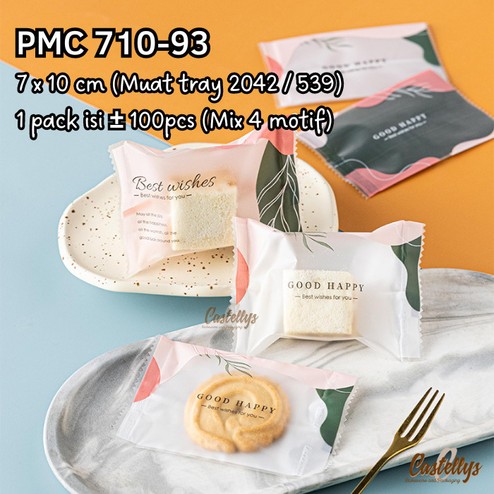 

Plastik Cookies PCC 710-93 Kue Kering Nastar Snack Nougat Coklat dll