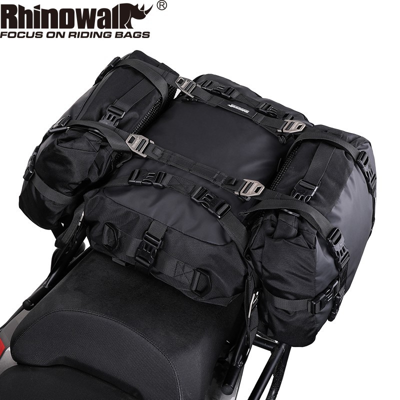 【Ready Stock】Rhinowalk Tas Motor Tahan Air 10L-30L Tas Jok Belakang Sepeda (dengan Tali) Hanya 1 Bua