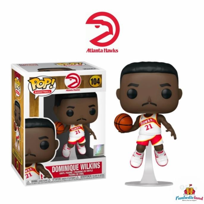 Original Funko POP NBA Basketball Atlanta Hawks - Dominique Wilkins