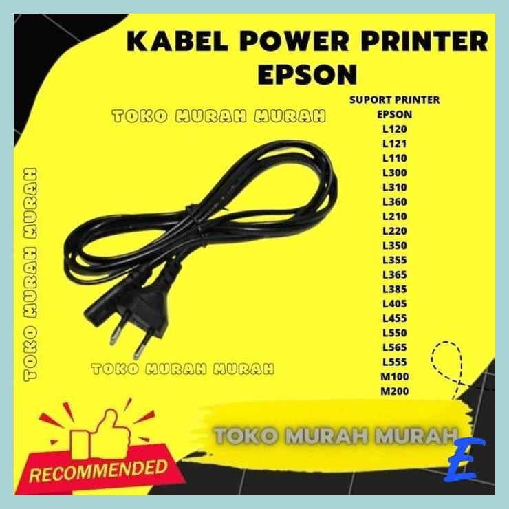 | TMM | KABEL POWER PRINTER EPSON L120 L121 L310 L210L220 L350 L360 L365 L385