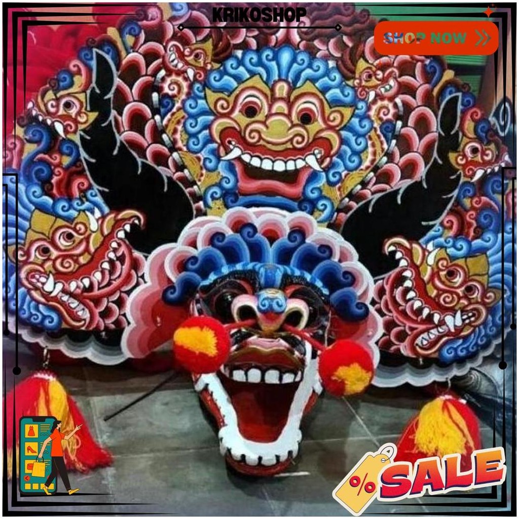 

Bisa Cod Cuci Gudang Barongan Rampak Telon Jamang Cat Air Brush Bonus Kemul Panjang Dan Pentul Tinggal Pakai Ukuran Anak Promo Barongan Plipit Romo Mainan Anak Barongan Anak Sd Brongan Plipit Premium / Barongan Spon Caplok Kain Panjang / Barongan Ponorogo