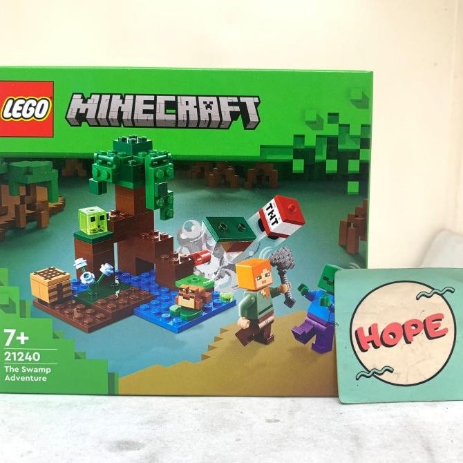 LEGO Minecraft 21240 The Swamp Adventure Original Segel