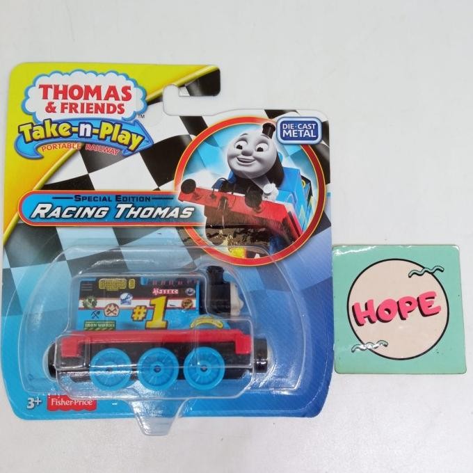 Thomas and Friends Take n Play Special Edition Rancing Thomas Original