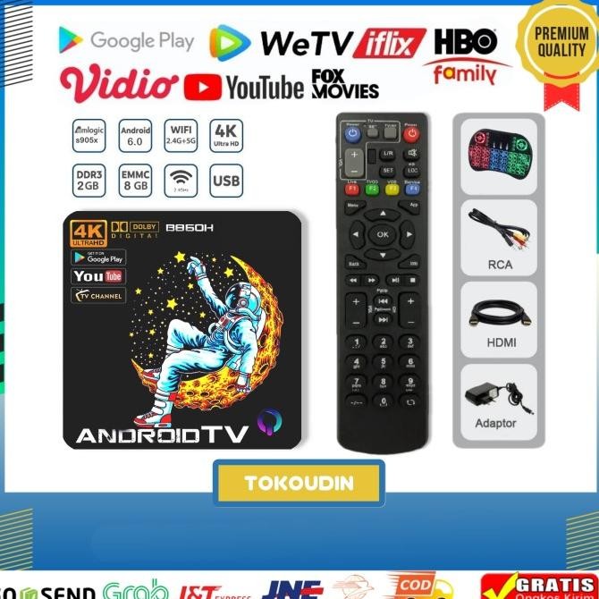 STB Android BOX ZTE 4K B860H V2 Full Aplikasi [terbaik]