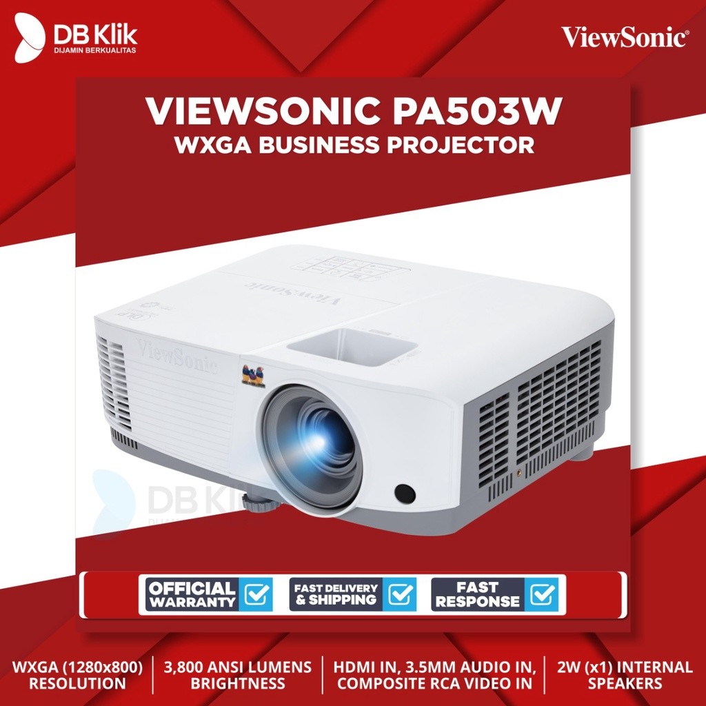 Viewsonic Lcd Projector Pa503W