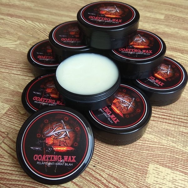 BERMUTU COD minyak coating wax pelapis anti karat untuk koleksi katana pisau