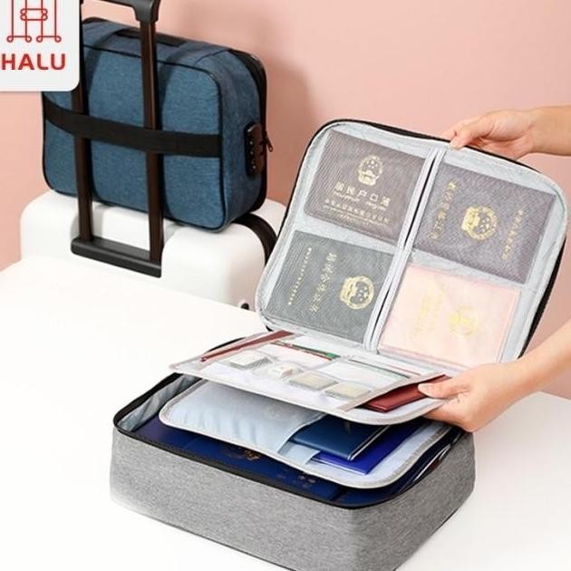 

SALE! HALU TAS DOKUMEN STORAGE BOX ANTI AIR TEMPAT PENYIMPANAN FILE HDK307