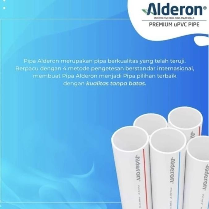 pipa paralon pvc  4" AW ALDERON GM