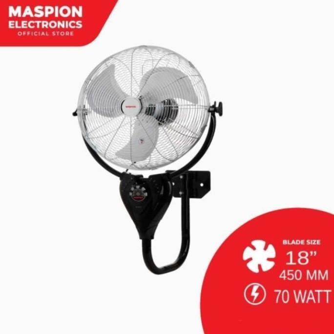 Buruan serbu] KIPAS ANGIN MASPION BERDIRI PW1802RC WALL FAN PW 1802RC 18INCH