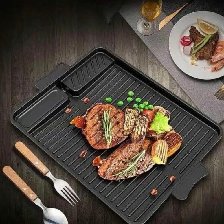 [ YAKINIKU ] UGO KOREAN BBQ Grill Pan Barbeque Alat Pemanggang / Grill Pan Yakiniku Alat Panggangan 
