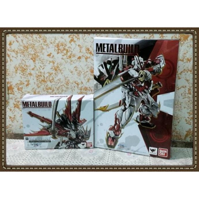 metal build gundam astray red frame with flight unit