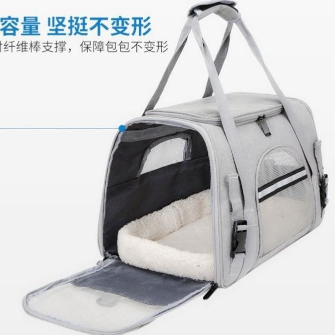 Pet Carrier Tas Hewan Tas Traveling Hewan Import Tas Travel Anjing Kucing Sugar Glider Dan Hewan Kec