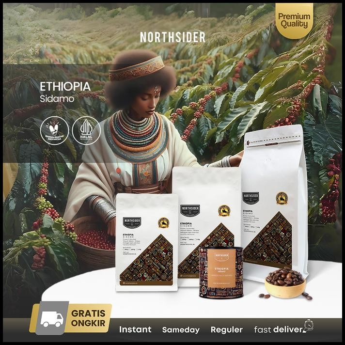 

Northsider Kopi Arabika Ethiopia Sidamo Fully-Washed Coffee