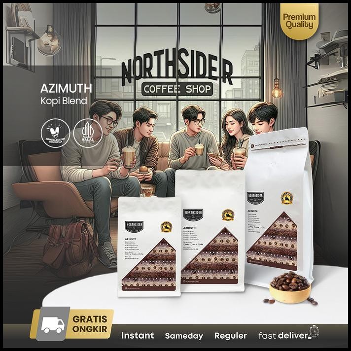 

Northsider Kopi Arabika Azimuth Blend For Espresso Dan Cold Brew