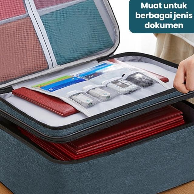 

OS64 DEJAVU TAS DOKUMEN PENYIMPANAN BERKAS BAG STORAGE SECURITY LOCK