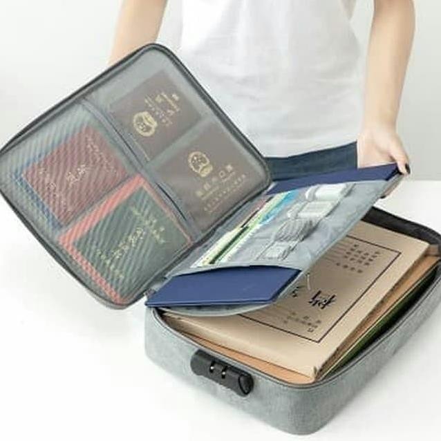 

HO6 TF DOCUMENT STORAGE BAG PENYIMPANAN DOKUMEN DIJAMIN DOKUMEN AMAN