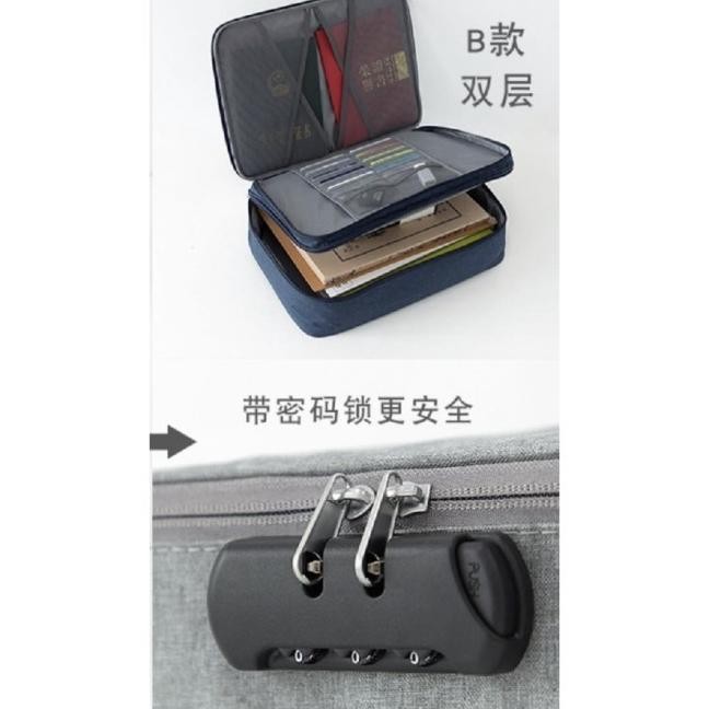 

DOCUMENT STORAGE BAG / PENYIMPANAN DOKUMEN / DIJAMIN DOKUMEN AMAN CC