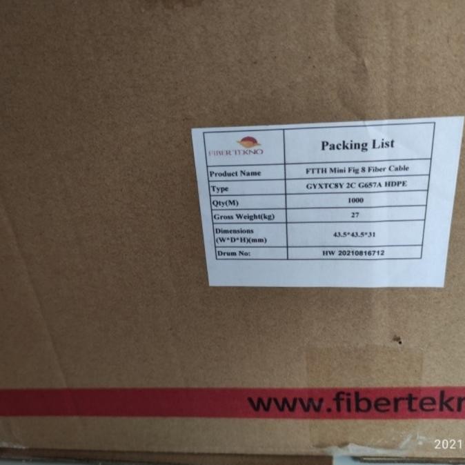 FTTH Dropcore 2 Core Fig 8