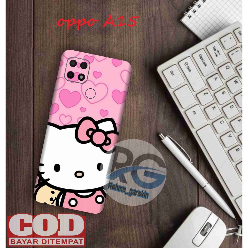 *Promo* Oppo A15 Vynyl Wrap Stiker Garskin Case Custom Order