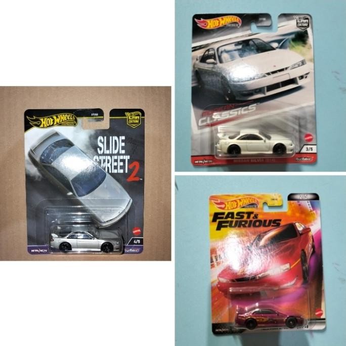 Hot Wheels Nissan silvia 240SX (S14) premium Fast n Furious