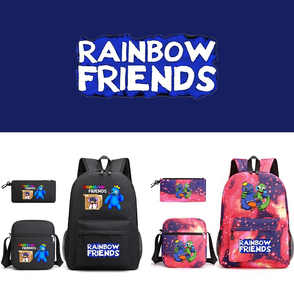 

Roblox Rainbow Friends Ransel Cetakan Ransel untuk Remaja Perempuan Laki-laki Tas Travel Tas Sekolah Anak-anak Tas Bahu Tas Pensil |F81E899A|