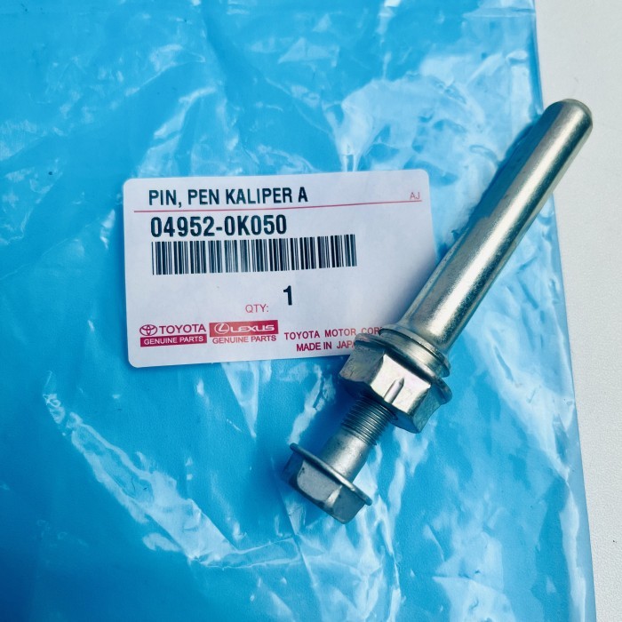 Baut+Pin Pen Kaliper Rem Depan Atas Toyota 04952-0K050 Toyota Inova Reborn Original