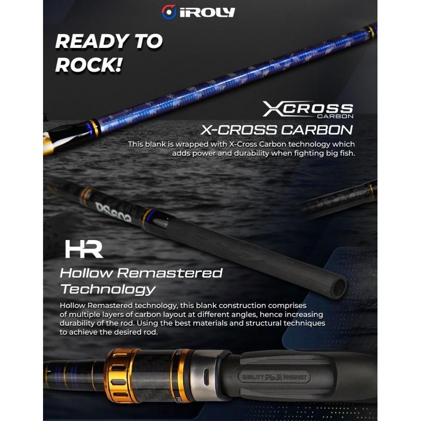 Joran Iroly Perseus 562/602 jging Rod