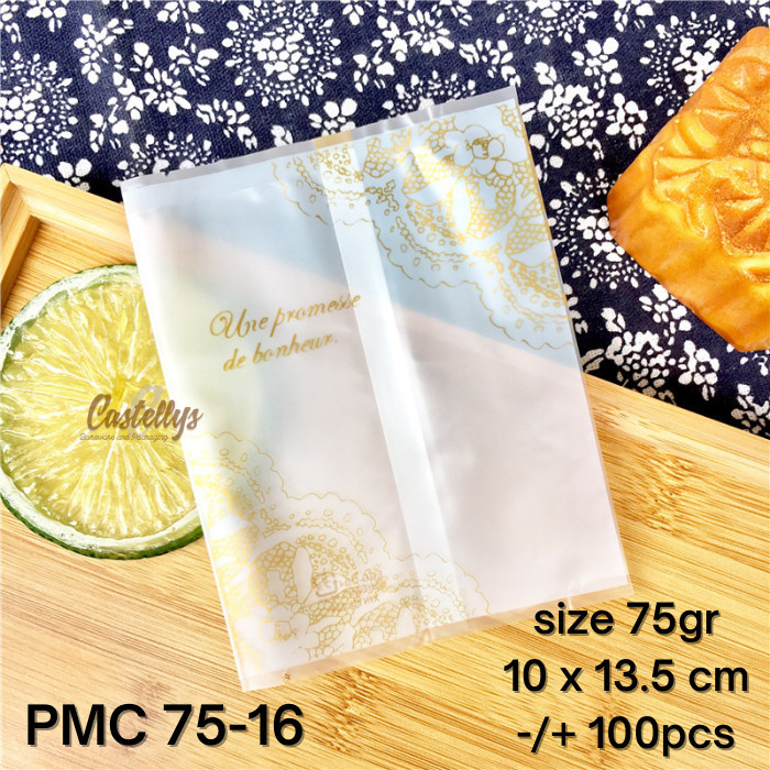 

TERMURAH - Plastik Mooncake 75gr PMC 75-16 Cookies Pia Snowskin Mochi Pudding