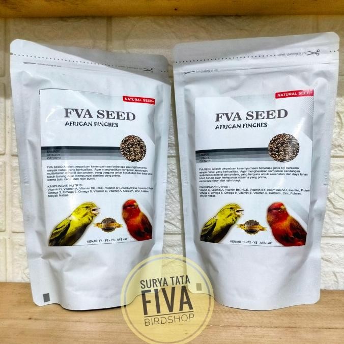 PROMO Pakan Burung Kenari FVA SEED African Finches untuk YS/F1/F2/F3/AF/LS