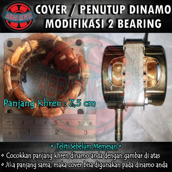 Housing Cover Penutup Dinamo Kipas Angin Miyako Original