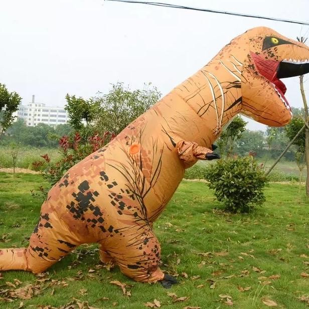 KOSTUM PRIA Kostum Trex dinosaurus dewasa / Kostum trex pompa angin