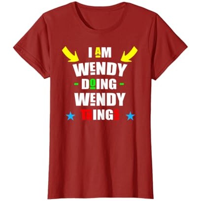 Saya Wendy Melakukan Hal-hal Wendy Keren Lucu Natal T-Shirt |jxozKJpQ|