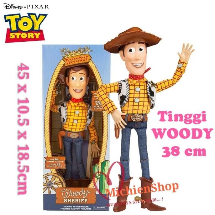 PROMO Figure Boneka Toy Story Talking Woody Original Disney Pixar - Woody
