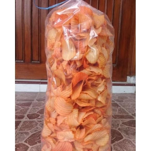 

Grosir CHUBA KRIPIK SINGKONG BALADO / KERIPIK CHUBA / SNACK KILOAN /