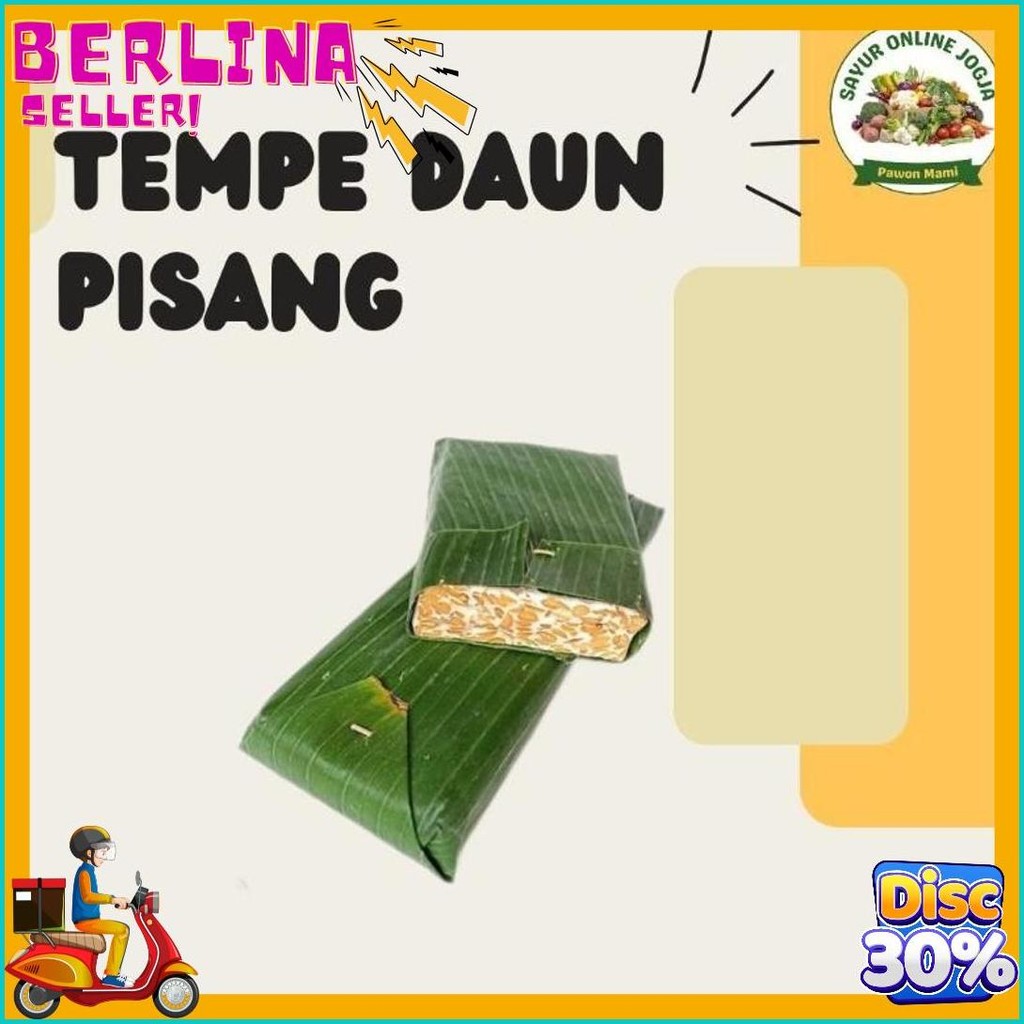 

Tempe Daun Pisang - Pawon Mami Sayur Online Jogja (Order Sebelum Ketinggalan)