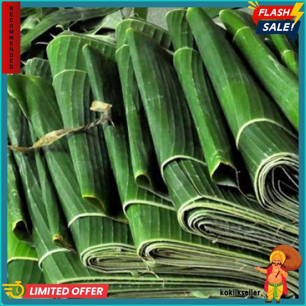 

Daun Pisang Muda / Daun Pisang 1 Ikat - Sahabatdapur (Murmer)