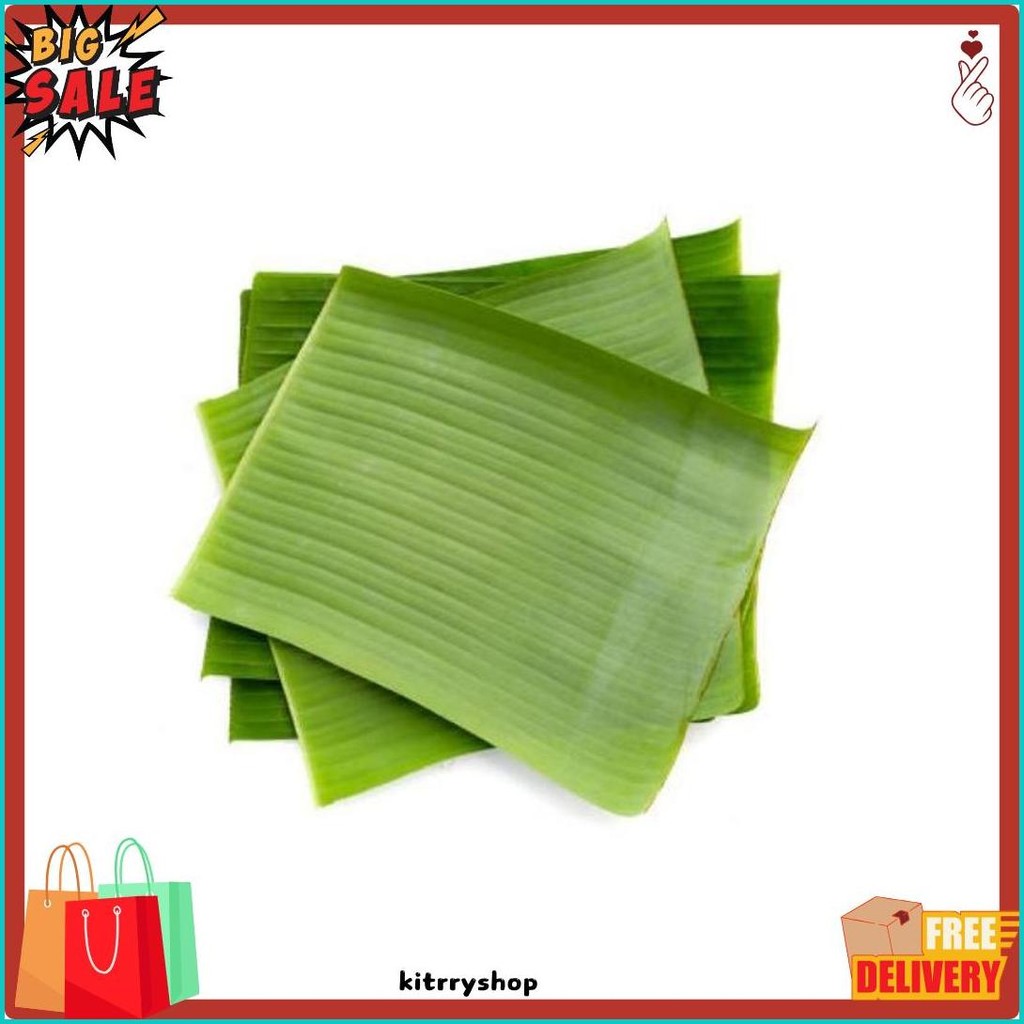 

Daun Pisang | 2 Lembar | Nusantara Market (Lagi Diskon)