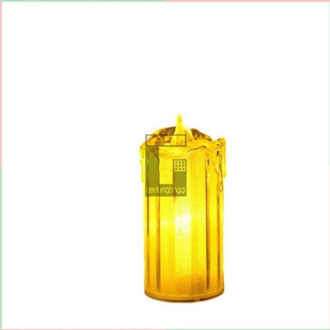 LKJ Lilin elektrik LED premium hias korea aesthetic lilin natal lilin altar lampu tidur korea model 