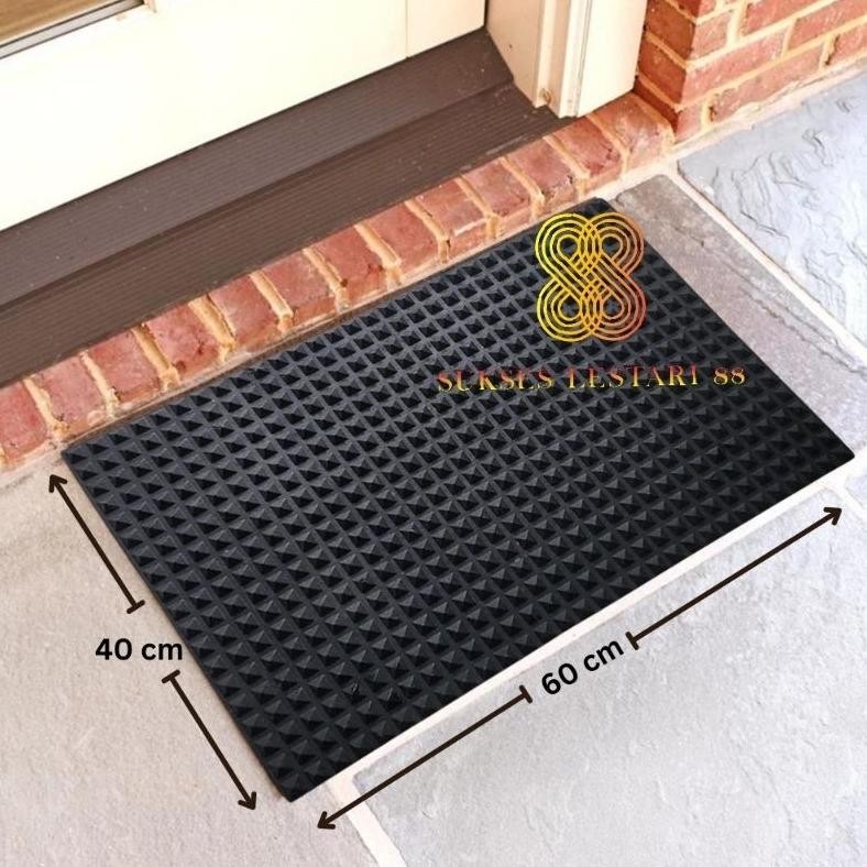 iop Keset Karpet Anti Slip Karet Refleksi Kaki Tangan