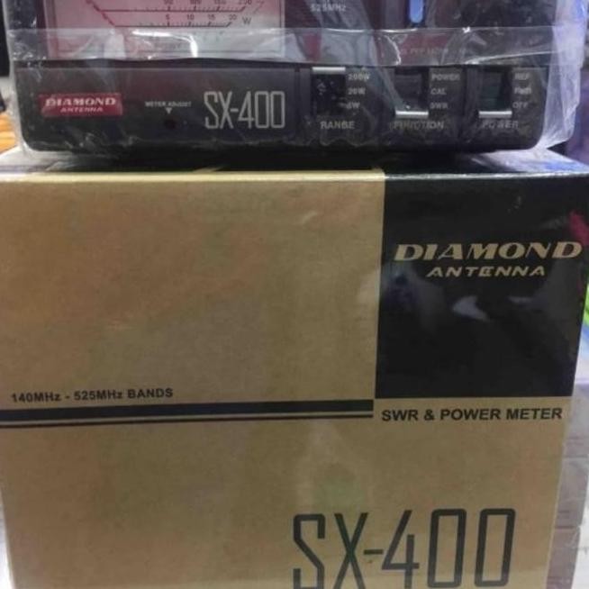 ORIGINAL DIAMOND ANTENNA SX-400 SWR Power Meter SX400 Kabel Frekwensi