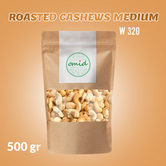 

Cashew Roasted w320 medium size 500gr