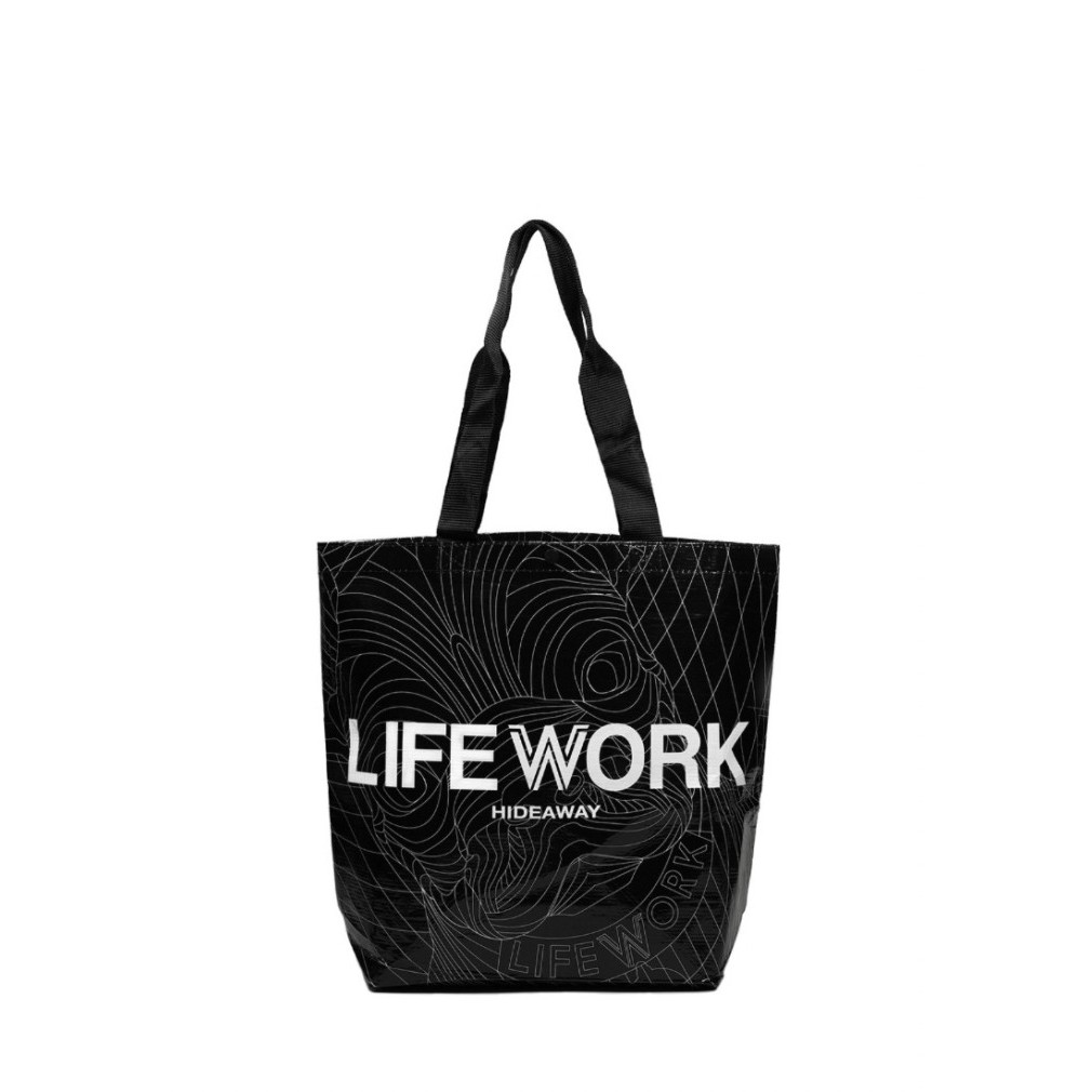 LIFEWORK Shopping Bag Black Medium (Freebies)