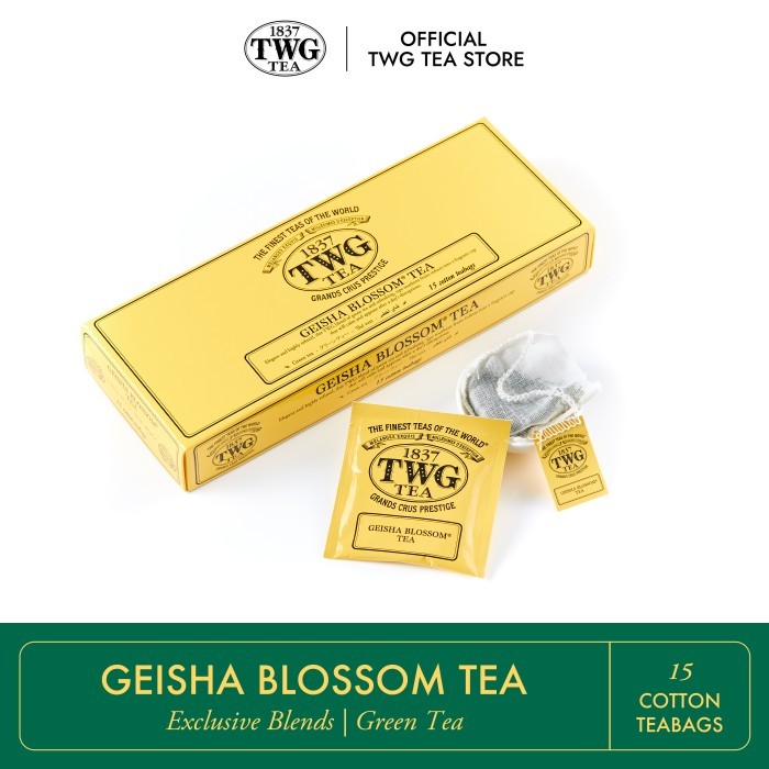 

TWG Tea Geisha Blossom Tea, Cotton Teabag