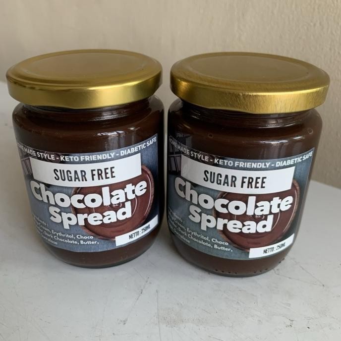 

Selai Coklat Keto Chocolate Spread Lowcarb