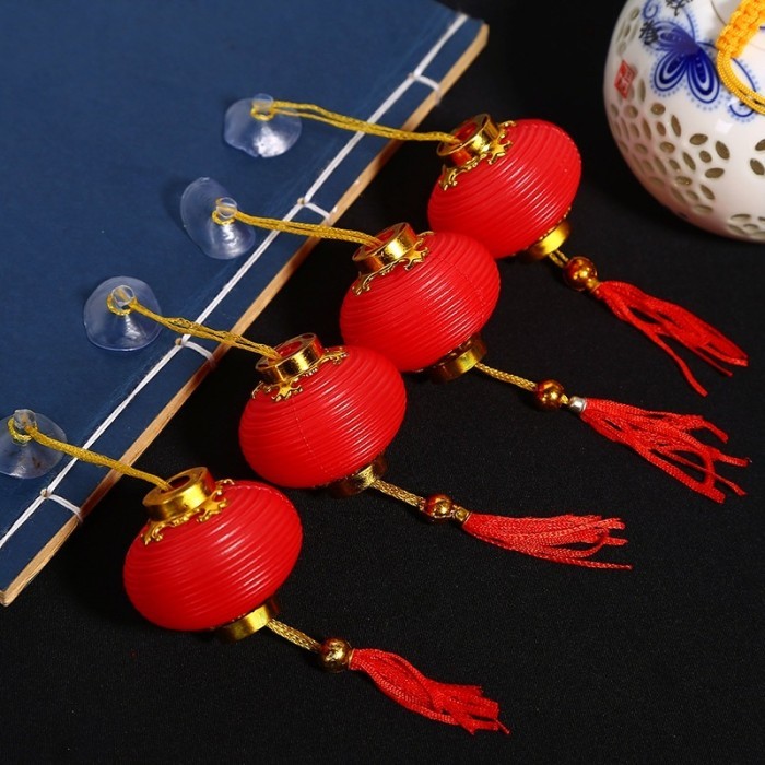 Lampion Merah Polos Gantungan Imlek Lampion Sincia Outdoor CNP