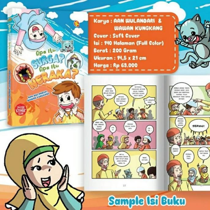 

Promo Komik Apa Itu Surga Apa Itu Neraka Buku Anak Islam Al-Kautsar Kids