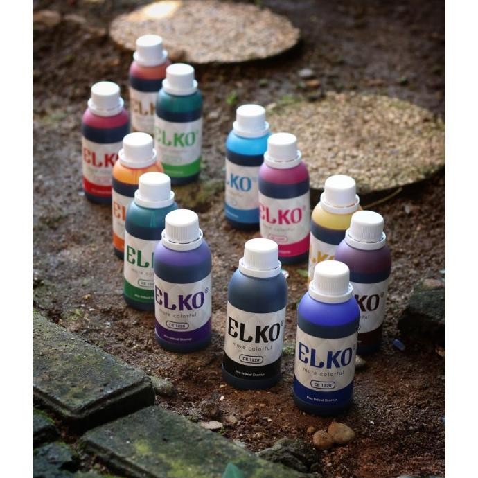 

Tinta Stempel Flash Trodat Otomatis Warna Violet 250Ml Elko Waterproof Original Dan Terpercaya