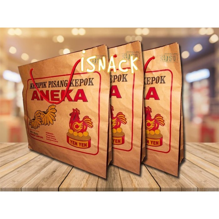 

LIMITED EDITION Keripik Pisang Coklat Aneka Sari Rasa Lampung Kemasan Tas 225g